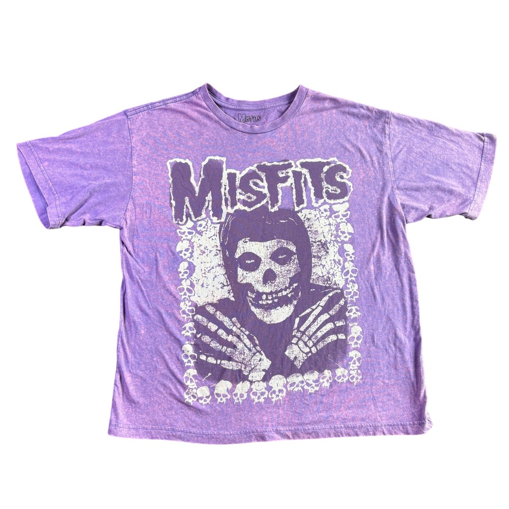 Purple MISFITS Graphic Tee - Short Sleeve Men’s Shirt